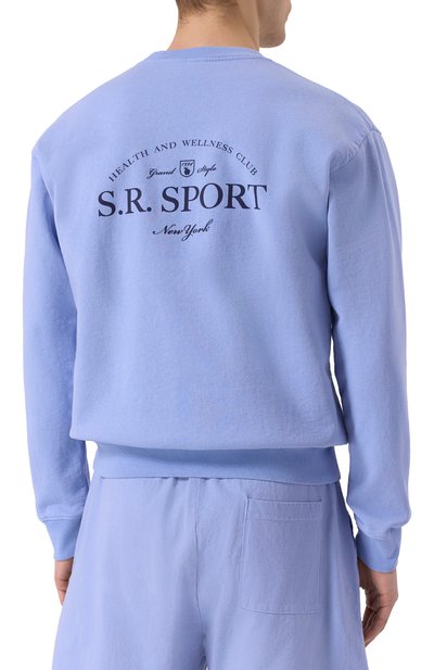 Хлопковый свитшот SPORTY AND RICH, арт. ST071612201BL59, фото 4