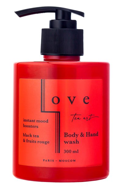Гель для душа и рук черный чай и лесные ягоды (300ml) LOVE TEA ART, арт. 4603805890027, фото 1