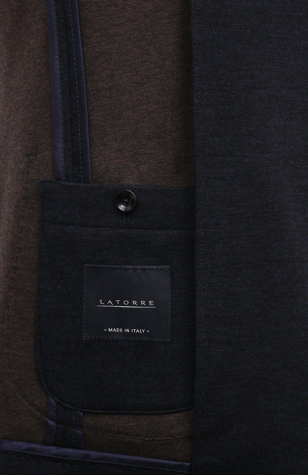 Пиджак из шерсти и хлопка SARTORIA LATORRE, арт. JD74/JG072, фото 8