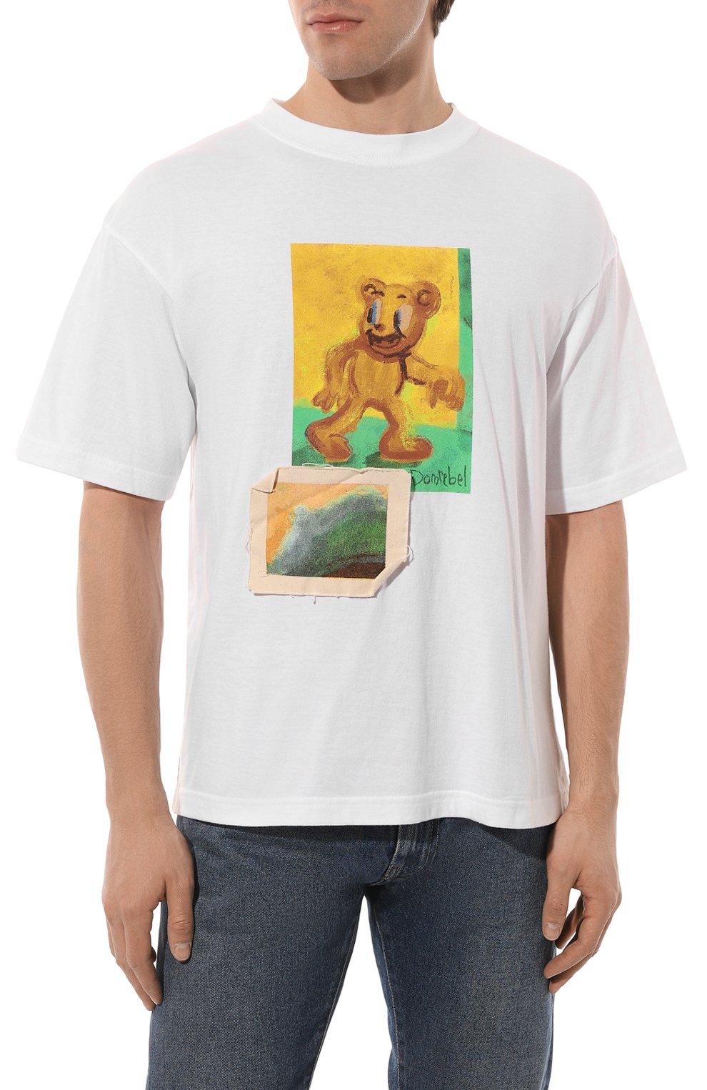 Хлопковая футболка DOMREBEL, арт. B0RIS PATCH/T-SHIRT, фото 3