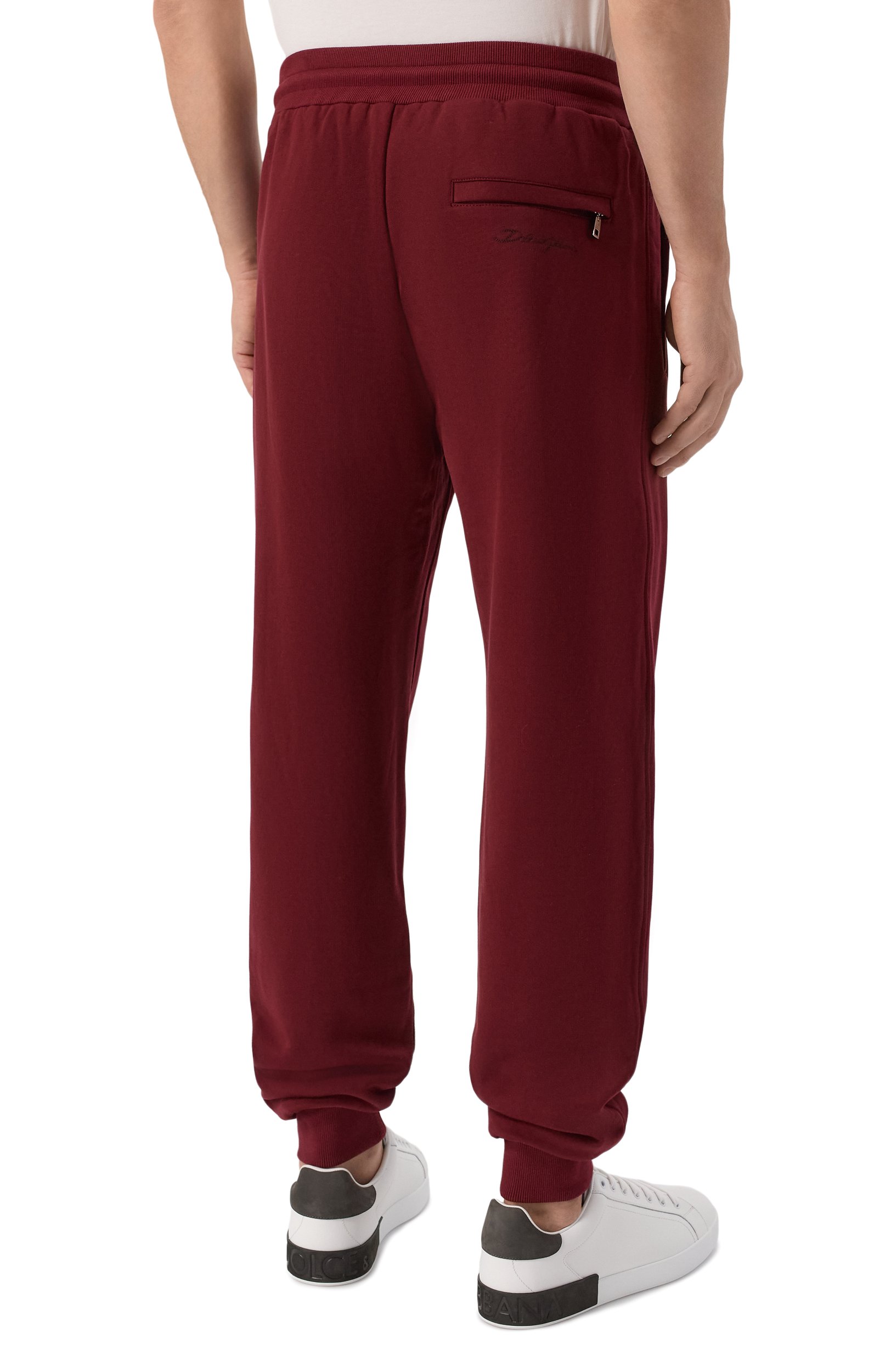 Хлопковые джоггеры DOLCE & GABBANA, арт. GVS2HZ/G7P9P, фото 4