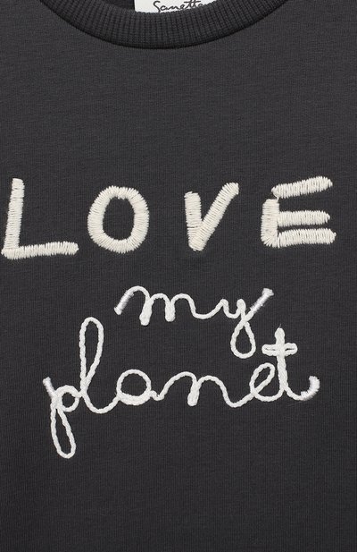 Хлопковый свитшот SANETTA, арт. 10096, фото 3