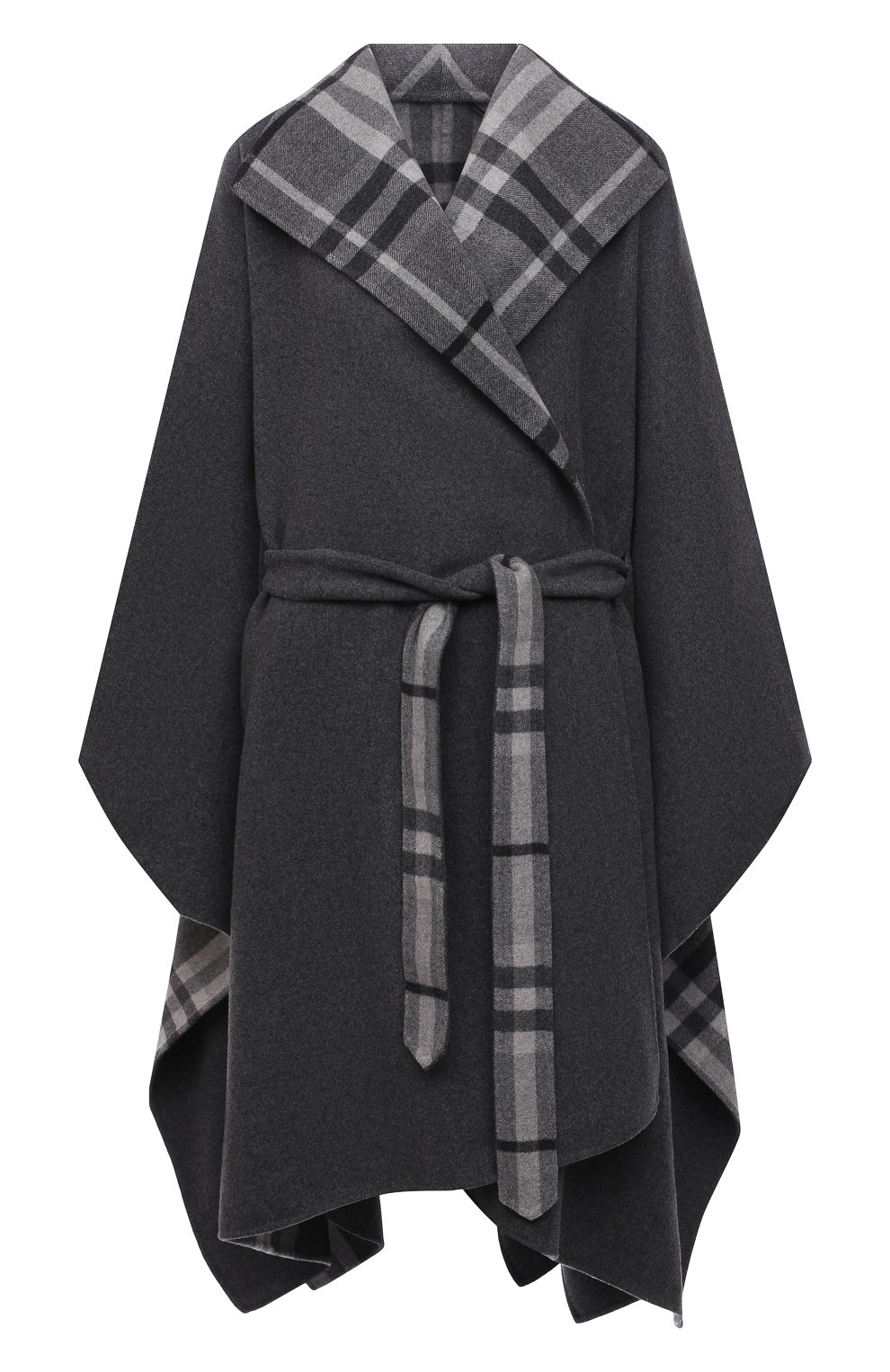 Накидка из шерсти и кашемира langport BURBERRY, арт. 8044579, фото 1