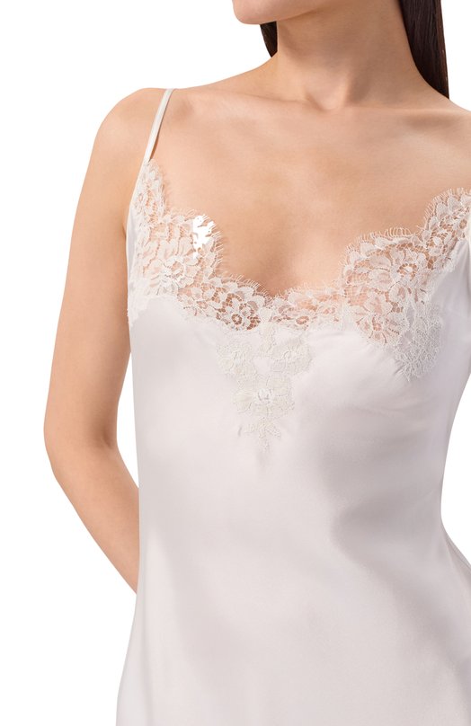 Шелковое платье I.D. Sarrieri L4880 Кремовый  L4880 Фото 4