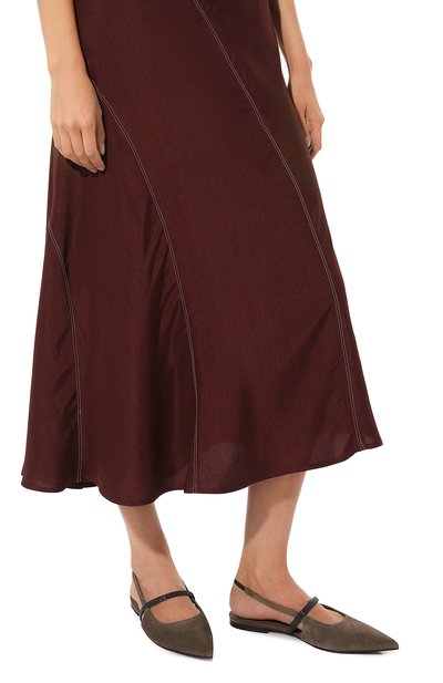 Замшевые балетки BRUNELLO CUCINELLI, арт. MZSFCBP214, фото 3