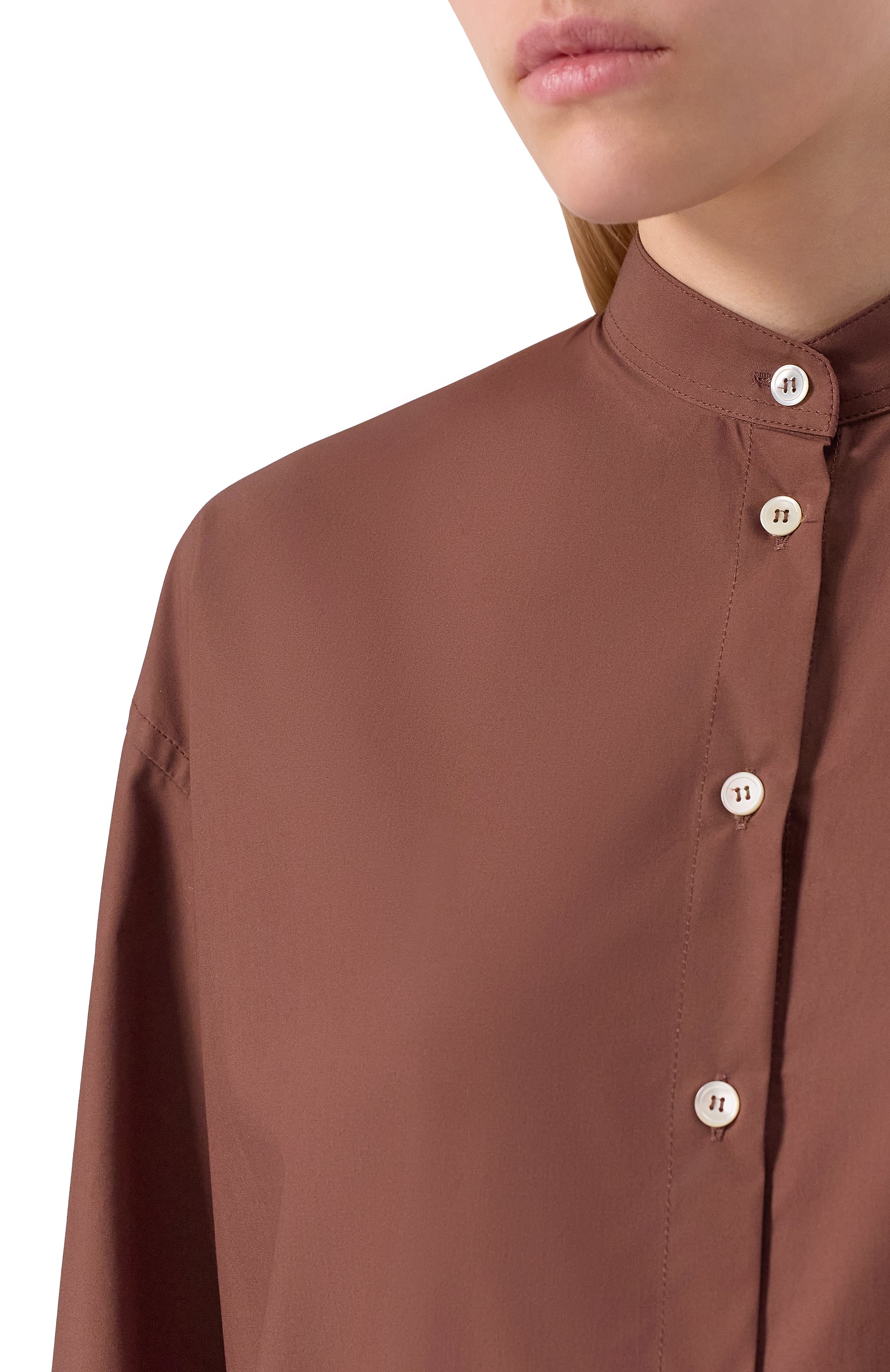 Хлопковая рубашка NOBLE&BRULEE, арт. NB001NB/10А/140725/24, фото 5