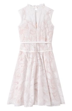 Детское платье DESIGNERS CAT белого цвета, арт. 100000K01001759/ARMEL | Фото 2 (Рукава: Короткие; Материал подклада: Хлопок; Драгоценные камни: Проставлено; Материал сплава: Проставлено; Материал внешний: Хлопок, Синтетически�й материал; Случай: Формальный; Девочки Кросс-КТ: Платье-одежда; Ростовка одежда: 6 лет | 116 см, 8 лет | 128 см, 10 - 11 лет | 140 - 146см, 12 лет | 152 см, 16 лет | 164 см)