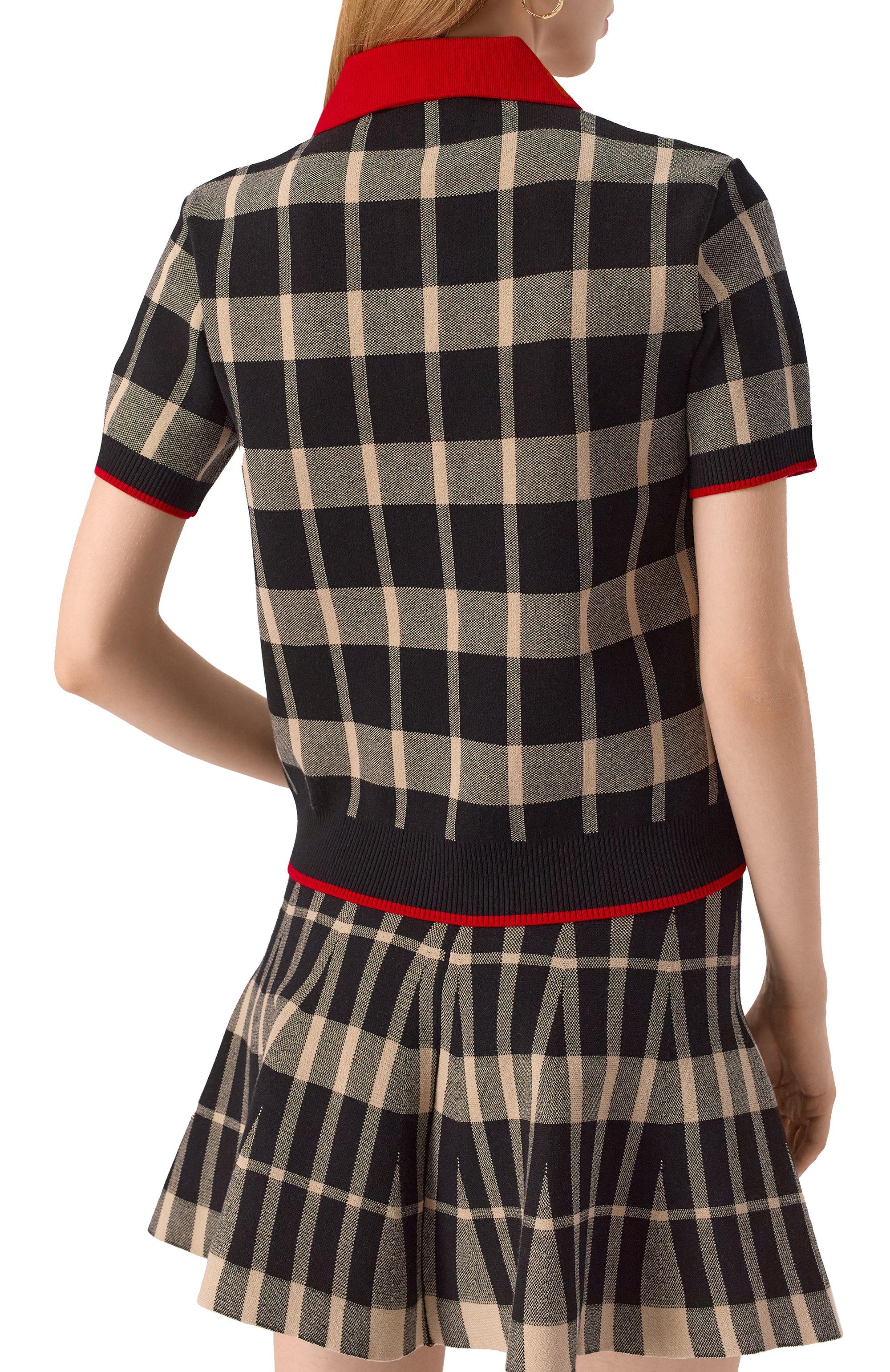 Поло из вискозы MSGM, арт. 3941MDM198/257775, фото 4