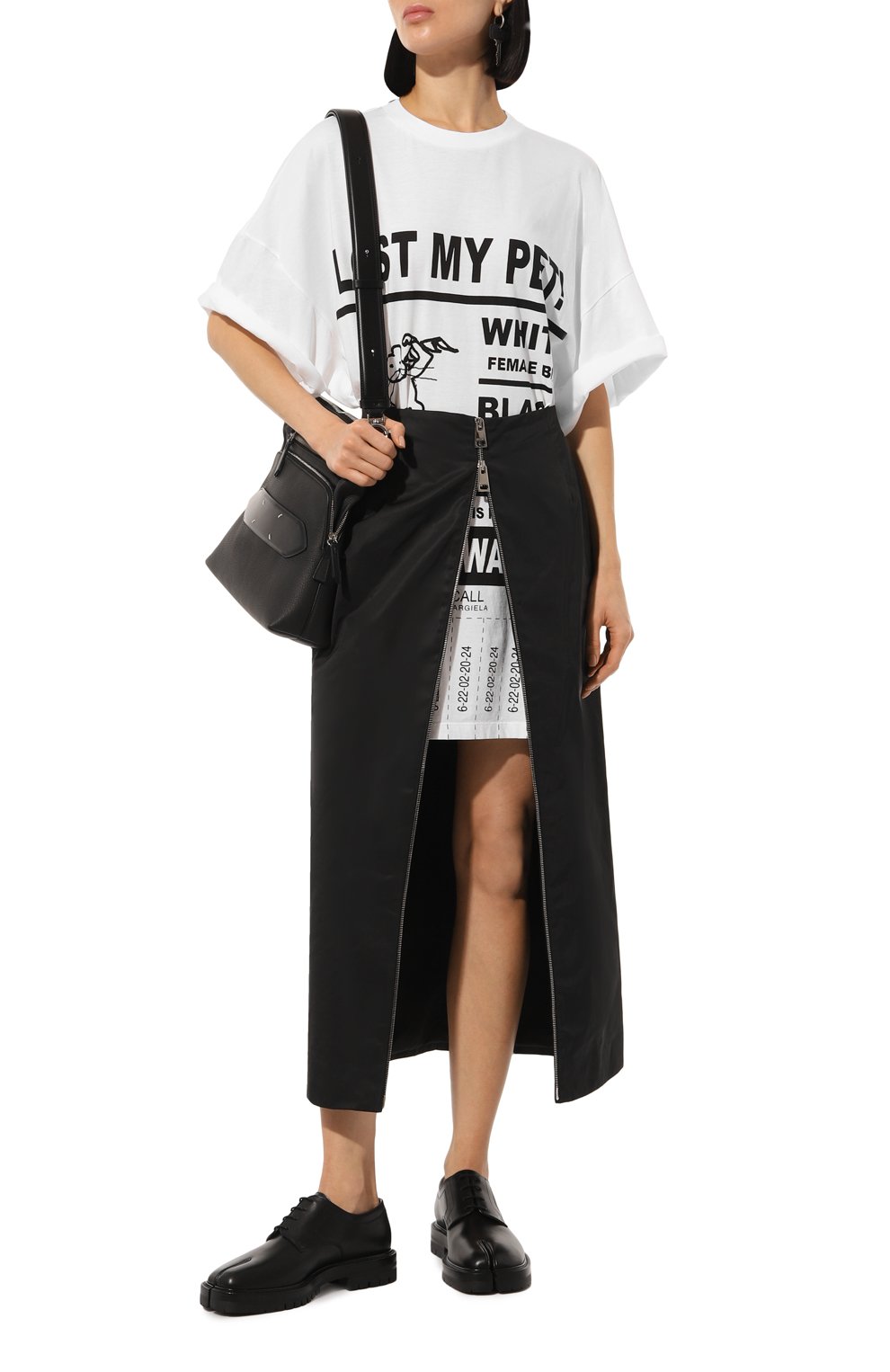 Хлопковая футболка MM6, арт. S62GD0188/S23588, фото 2