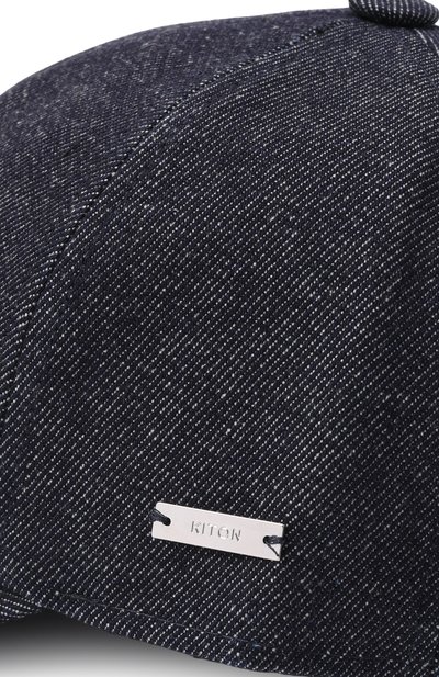 Хлопковая бейсболка KITON, арт. D59797K0907, фото 3