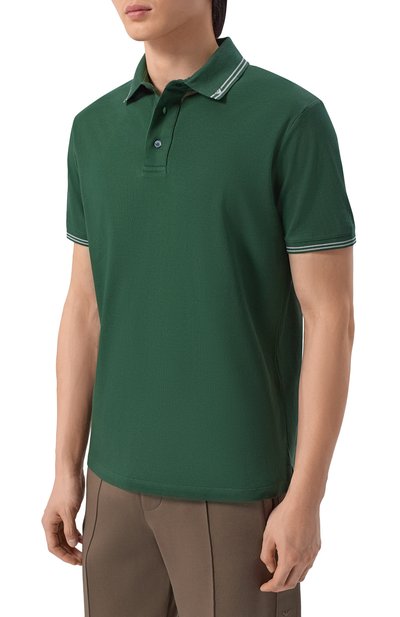 Хлопковое поло EMPORIO ARMANI, арт. EM005842/AF12955, фото 3