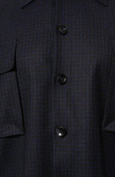 Шерстяная рубашка KITON, арт. UMC013K0127C03, фото 5