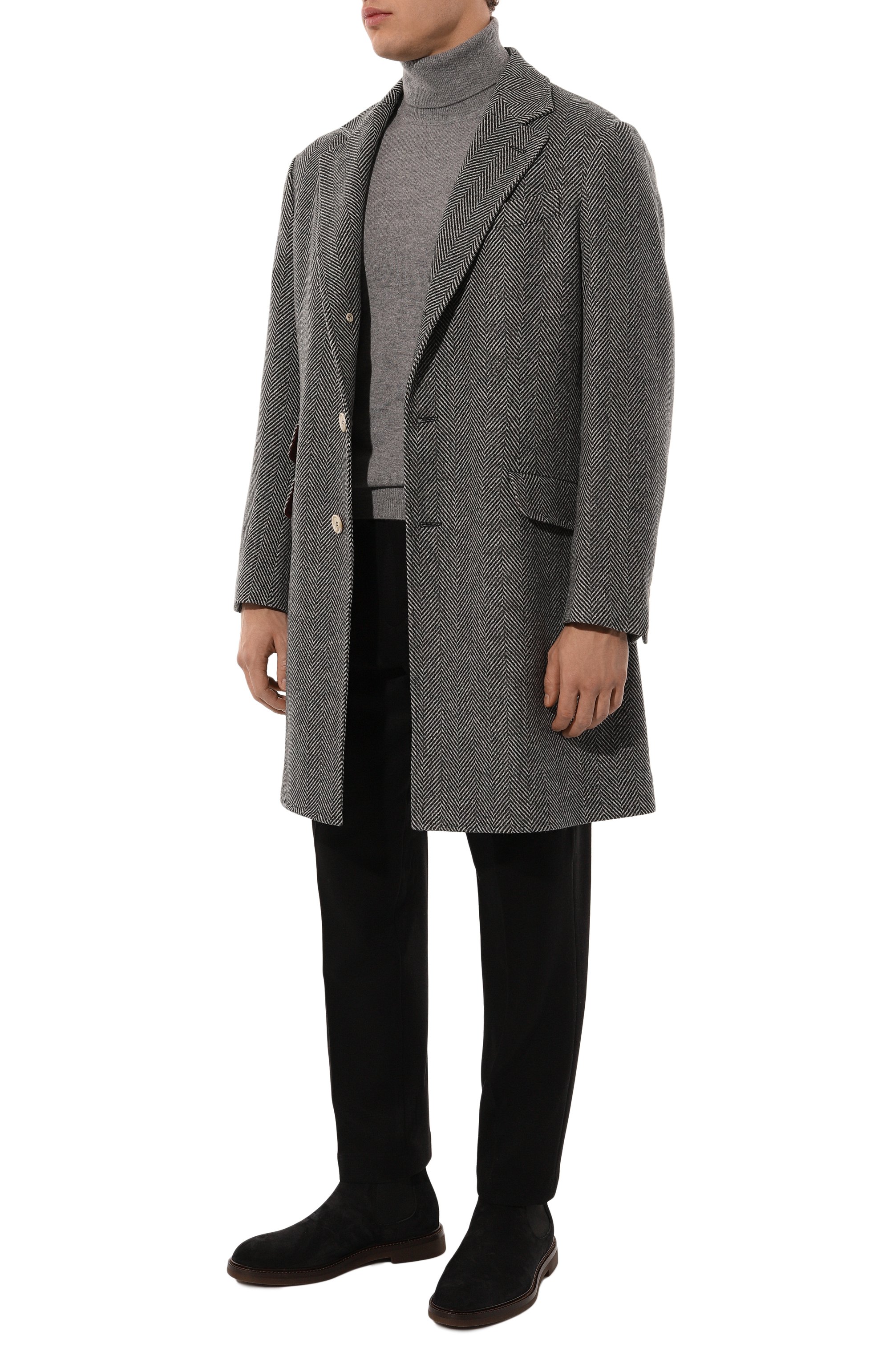 Кашемировая водолазка KANGRA серого цвета по цене 58850 руб., арт. 9003 05, фото 2 Кашемировая водолазка KANGRA, арт. 9003 05, фото 2