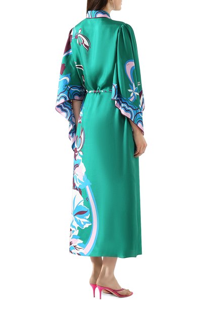 Шелковое платье EMILIO PUCCI, арт. 0ERH85/0E880, фото 4
