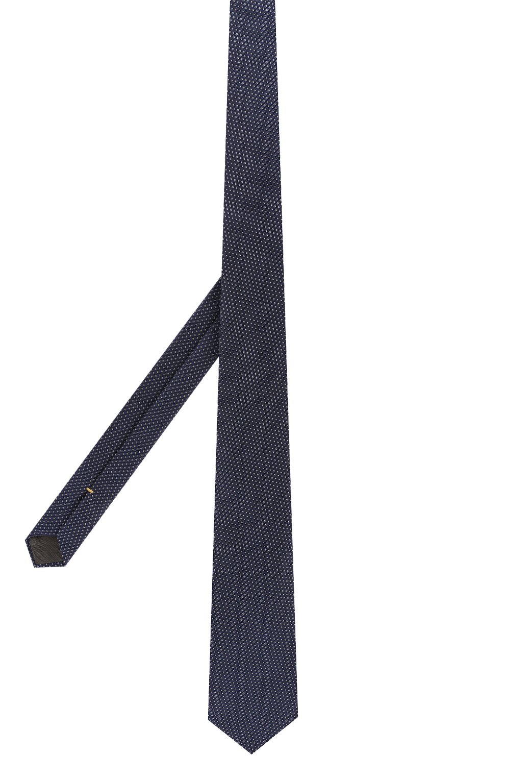 Шелковый галстук CANALI темно-синего цвета по цене 9575 руб., арт. 18/HJ02700, фото 2 Шелковый галстук CANALI, арт. 18/HJ02700, фото 2