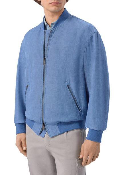 Бомбер изо льна и шерсти MVST, арт. M26.2PM.0008/F098 LINEN RAIN SYSTEM (WITH0UT MEMBR, фото 3