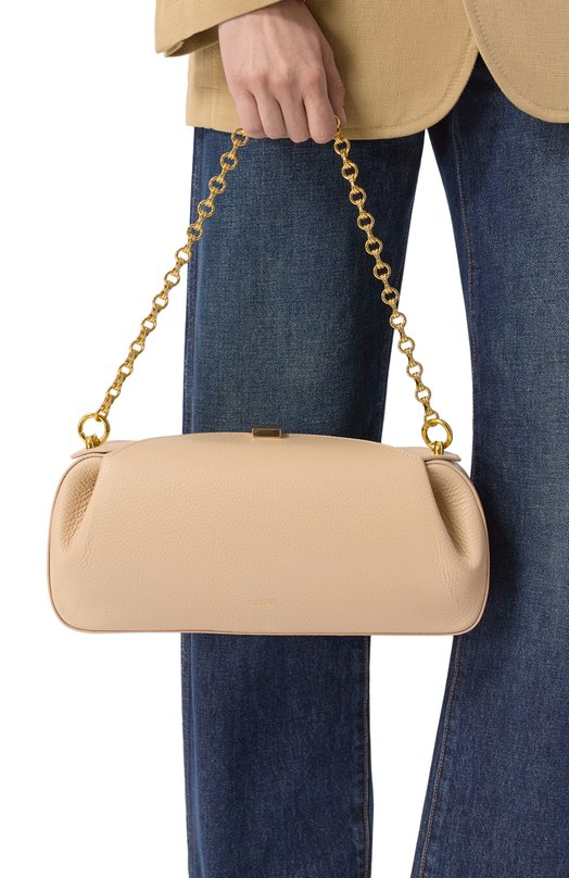 Сумка Oyster Clutch Yuzefi 0YSTER CLUTCH/PEBBLE GRAIN LEATHER Кремовый  0YSTER CLUTCH/PEBBLE GRAIN LEATHER Фото 2