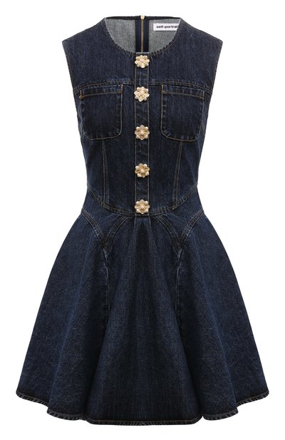 Джинсовое платье SELF-PORTRAIT, арт. PF24-837S-BL, фото 1