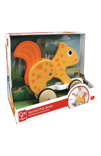 Игрушка-каталка белочка HAPE, арт. E0917_HP, фото 3