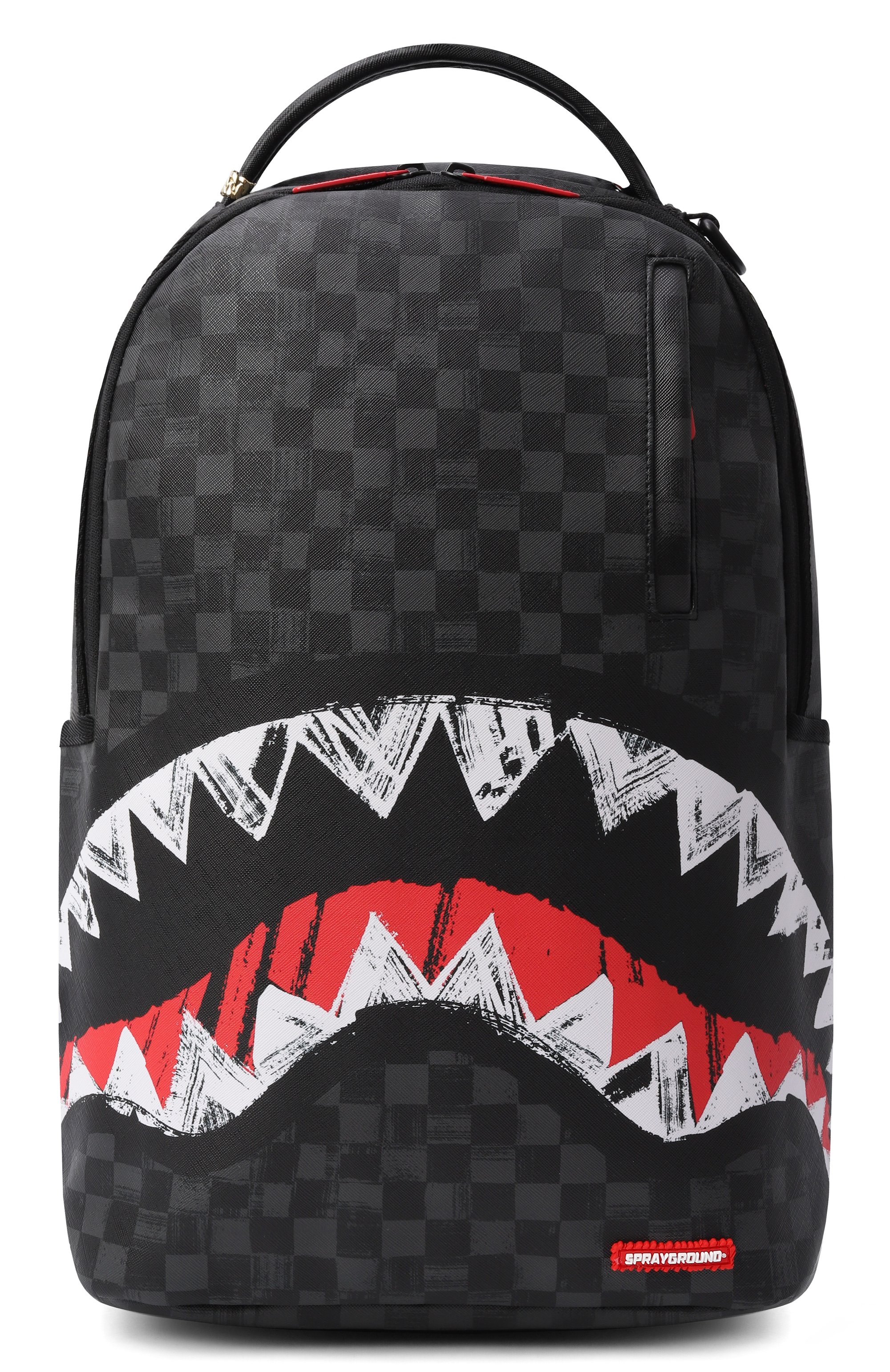 Рюкзак scribble shark SPRAYGROUND темно-серого цвета по цене 17050 руб., арт. 910B7102NSZ/SCRIBBLE SHARK BACKPACK, фото 1 Рюкзак scribble shark SPRAYGROUND, арт. 910B7102NSZ/SCRIBBLE SHARK BACKPACK, фото 1