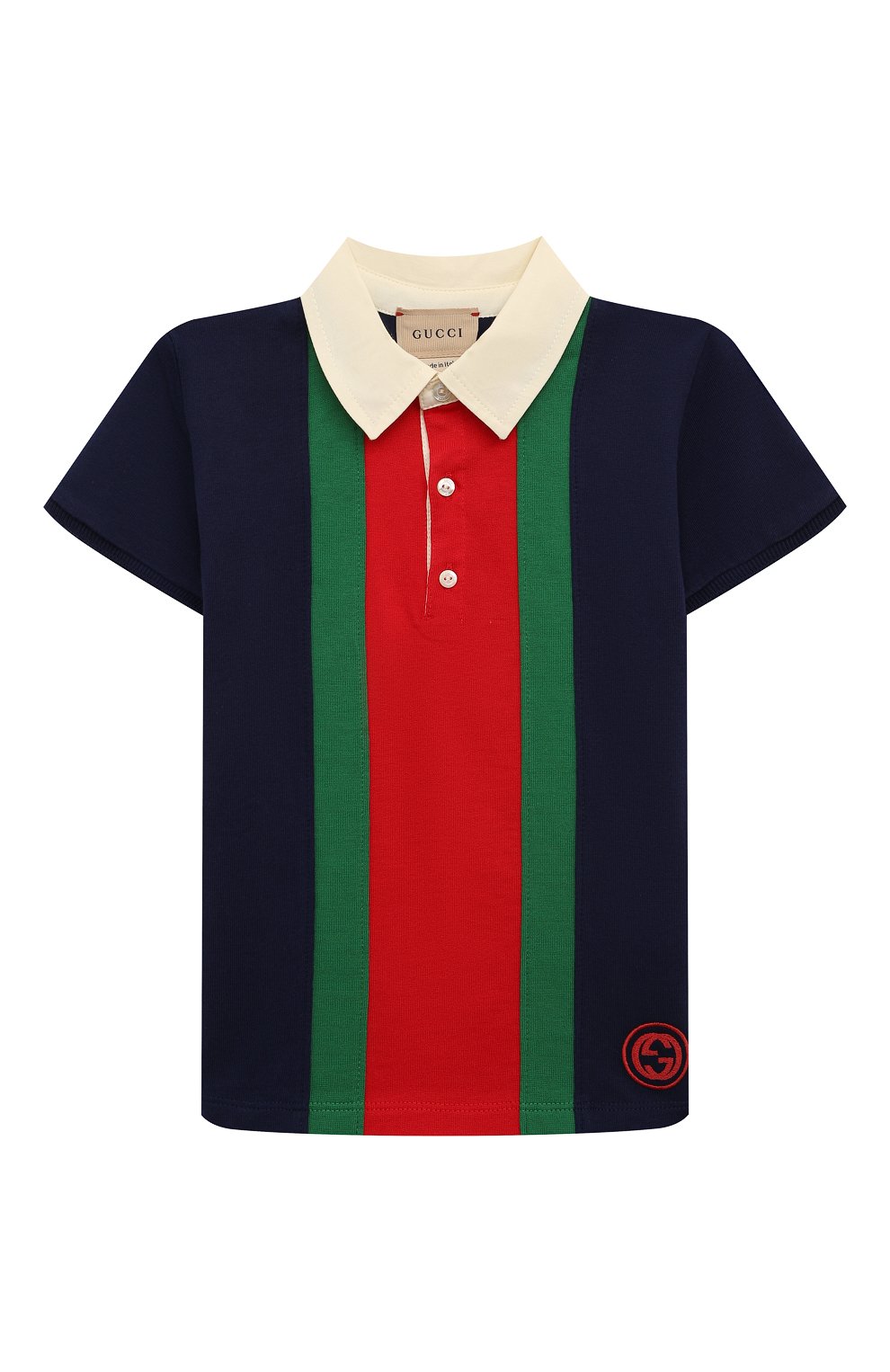 Хлопковое поло GUCCI, арт. 758836/XJF4Q, фото 1