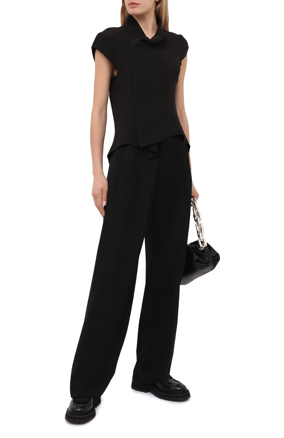 Жакет RICK OWENS черного цвета по цене 99800 руб., арт. RP21S3730/CC, фото 2 Жакет RICK OWENS, арт. RP21S3730/CC, фото 2