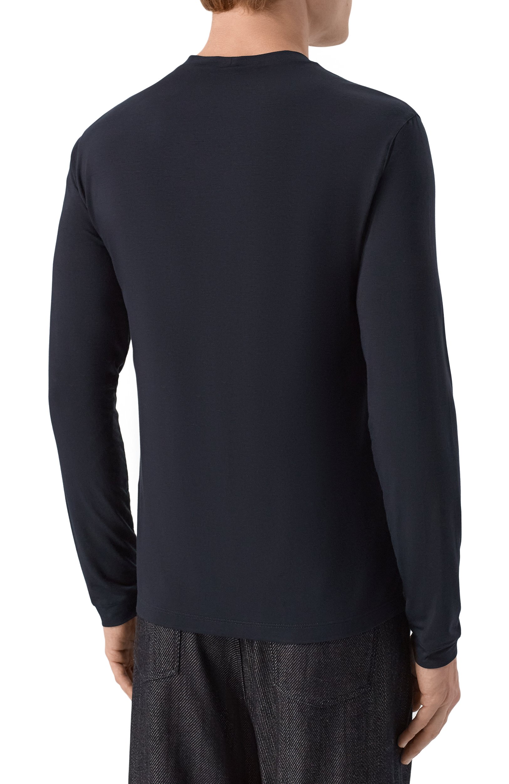 Лонгслив из вискозы GIORGIO ARMANI, арт. 3GST51/SJP4Z, фото 4