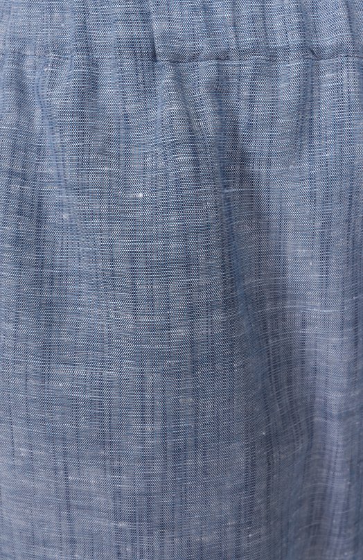 Шорты изо льна и хлопка Zimmerli 4697-17103 Голубой  4697-17103 Фото 6