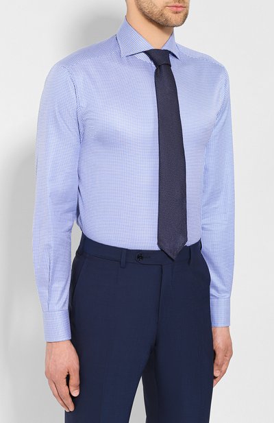 Хлопковая сорочка KITON, арт. UCIH0693016, фото 4