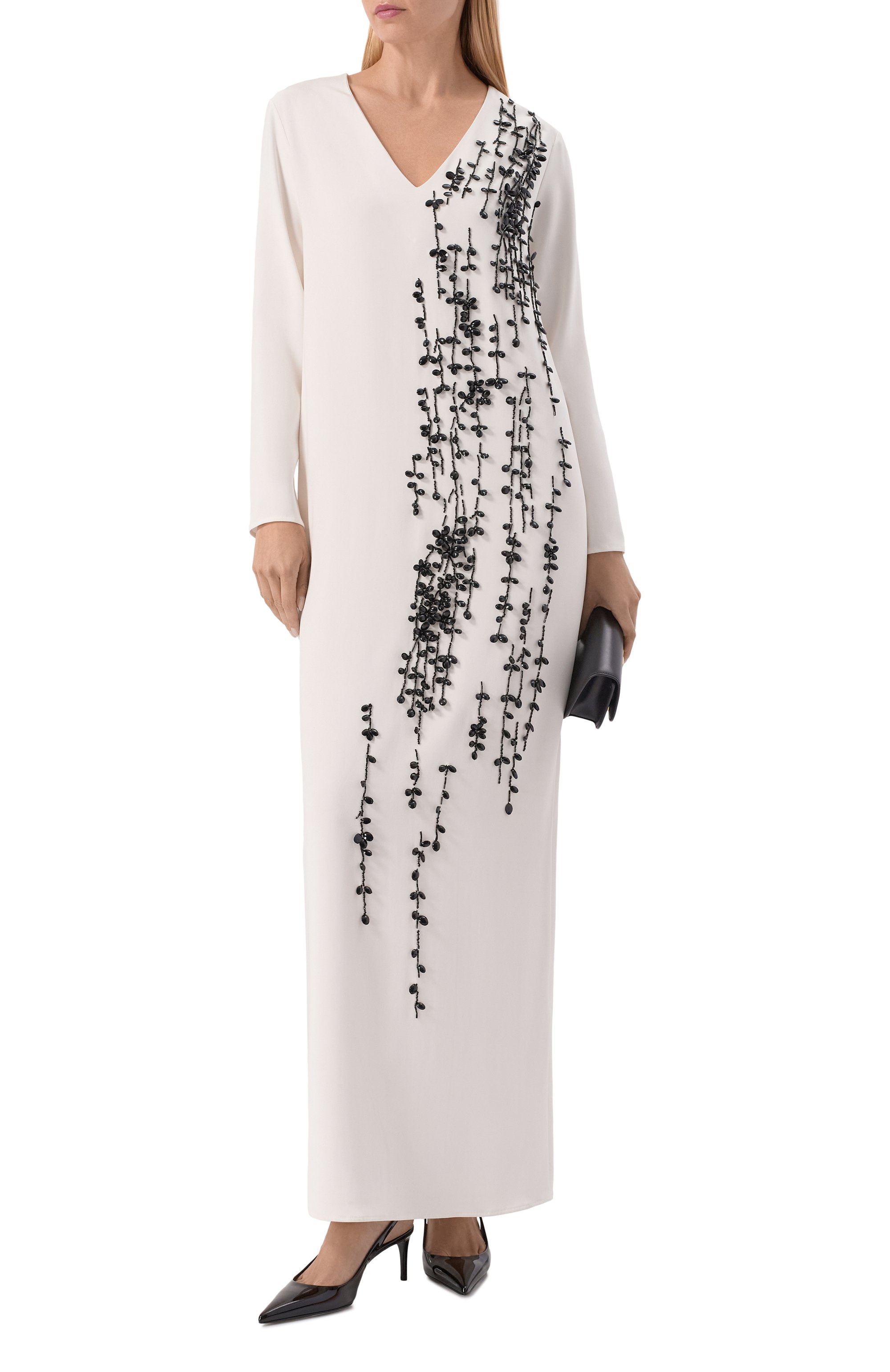 Шелковое платье KITON, арт. D61310K0977A, фото 2