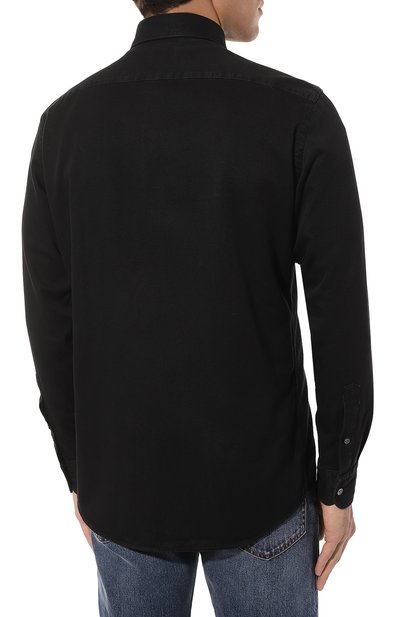 Хлопковая рубашка ZEGNA, арт. UCX13A6/SRF6, фото 4