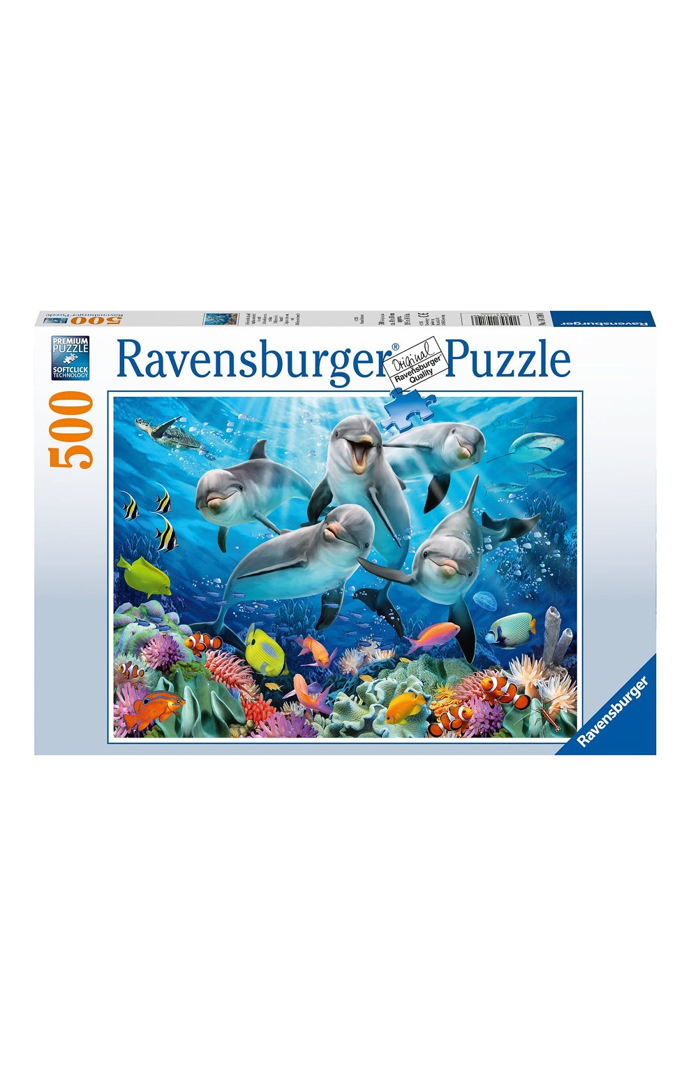 Пазл дельфины 500 деталей RAVENSBURGER, арт. 14710, фото 2