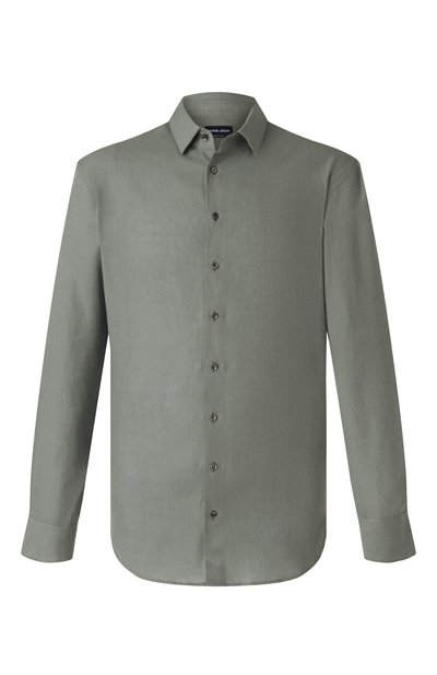 Мужская льняная рубашка GIORGIO ARMANI, арт. 8WGCCZ98/TZC62