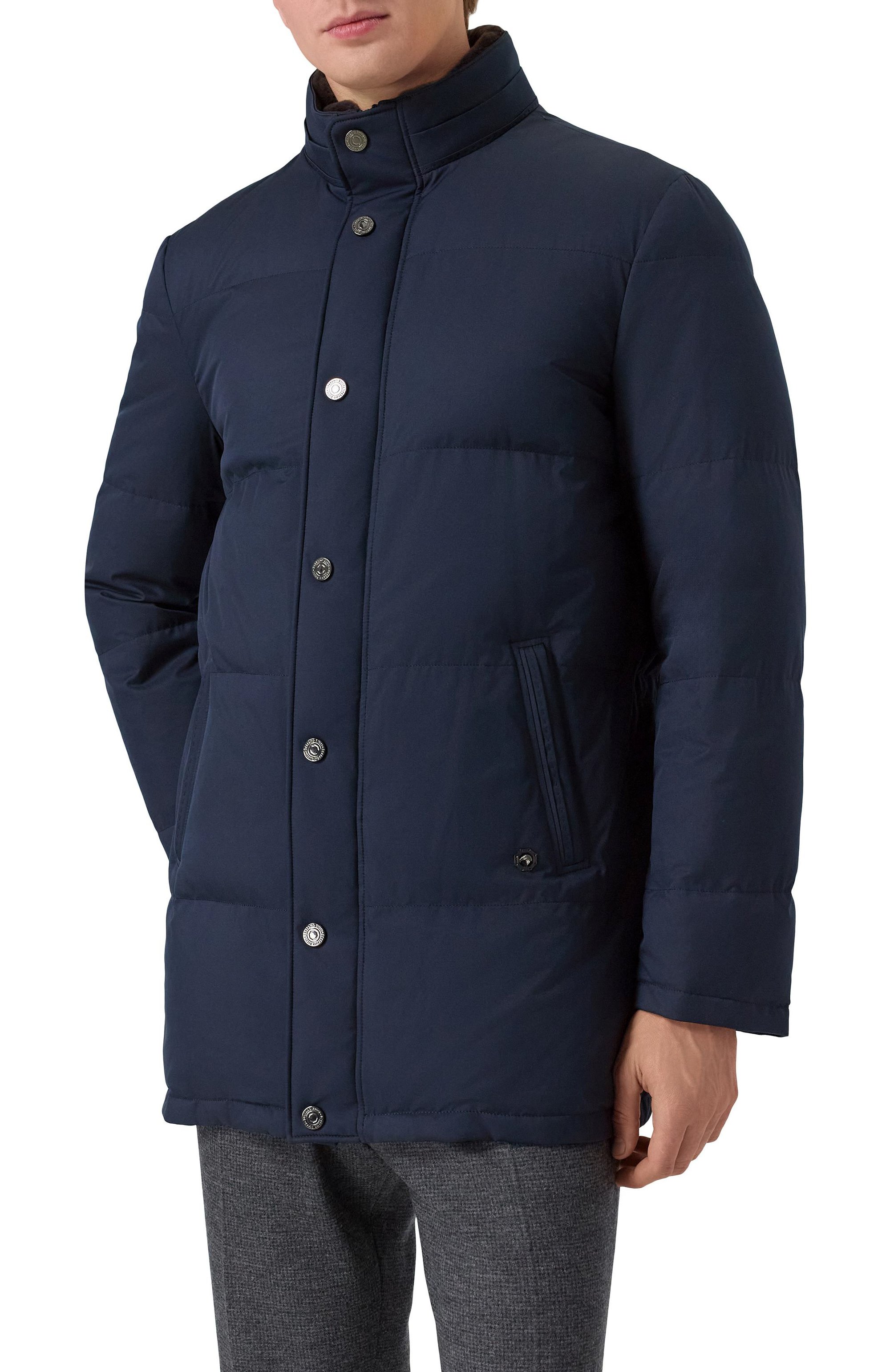 Пуховик с воротником из нутрии STEFANO RICCI, арт. MDJ5300350/PL001T/5011/66-68, фото 3