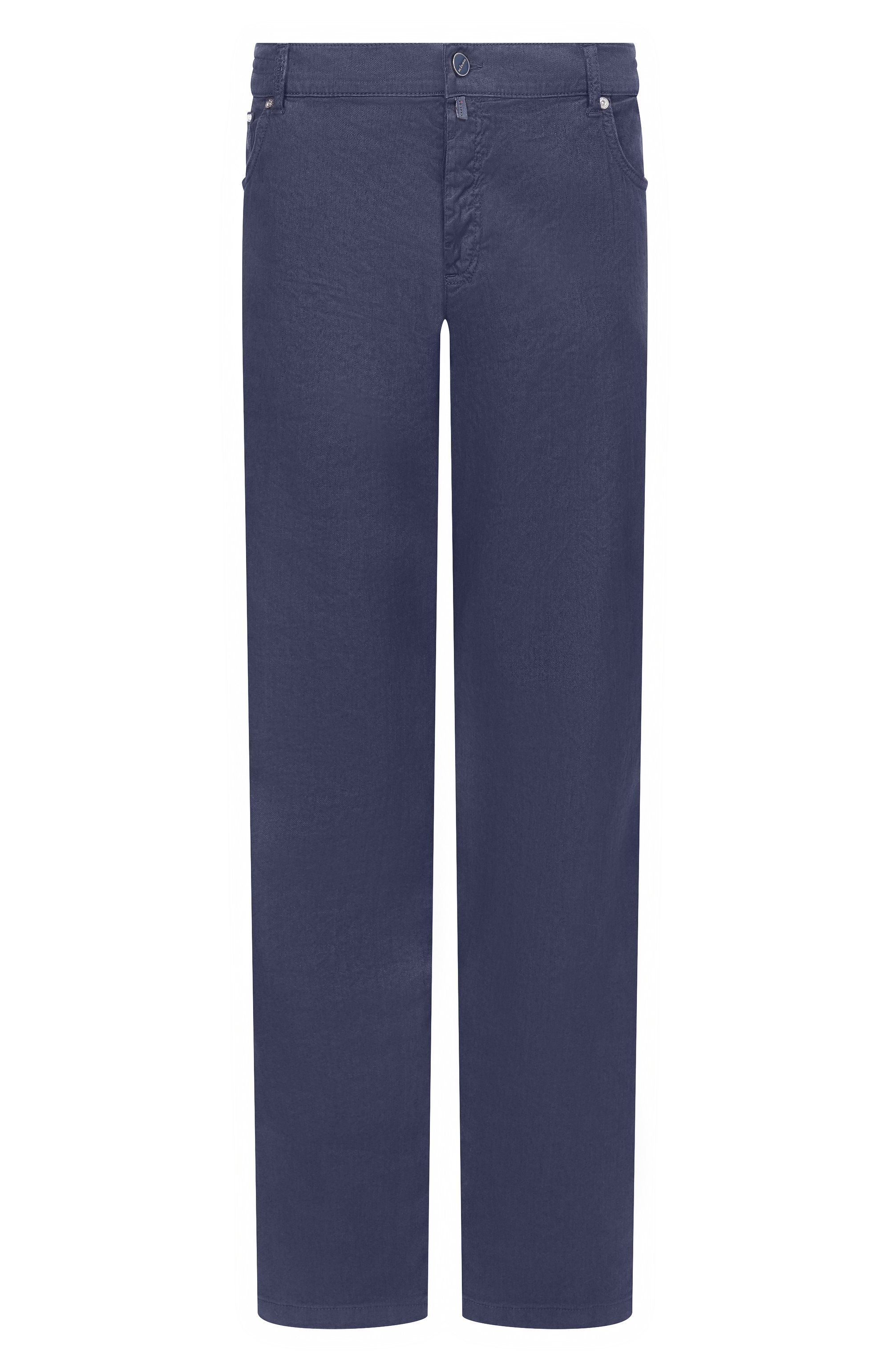 Брюки изо льна и хлопка KITON, арт. UPR005LK0603H, фото 1