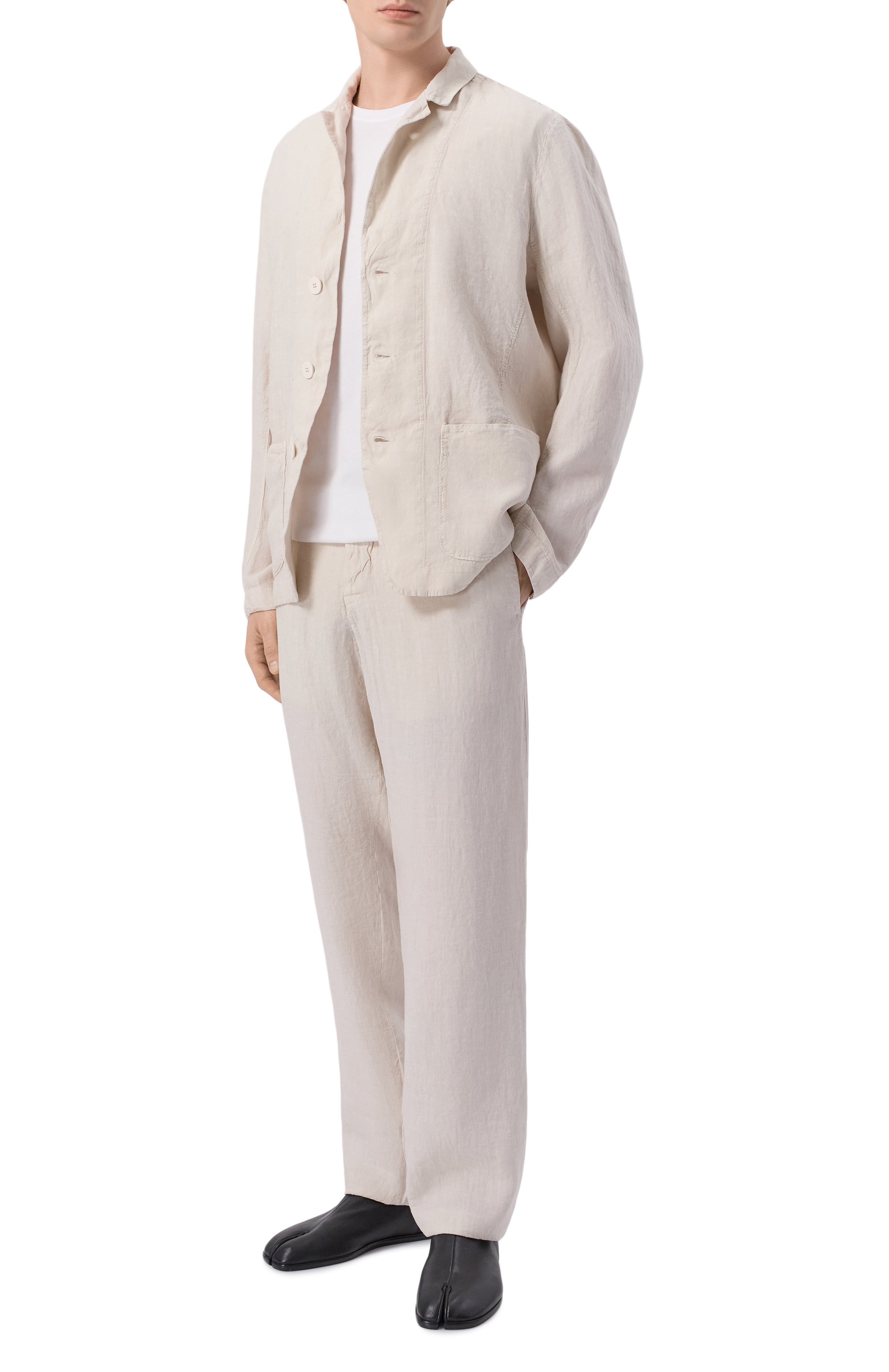 Льняные брюки TRANSIT, арт. CFUTRCD130, фото 2