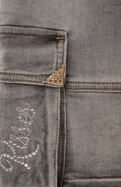 Джинсовая юбка MONNALISA, арт. 19D701, фото 3