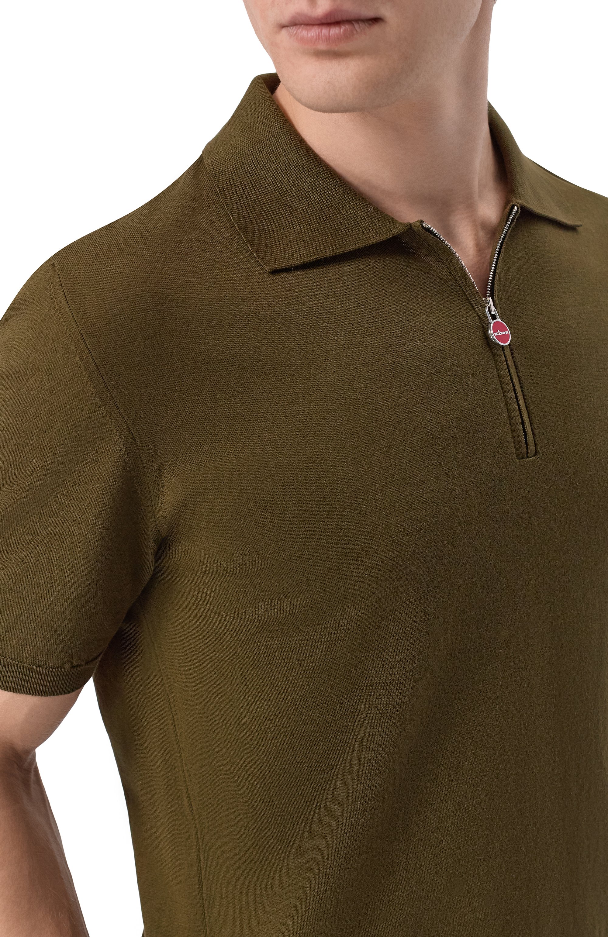 Хлопковое поло KITON, арт. UMKX33Z, фото 5