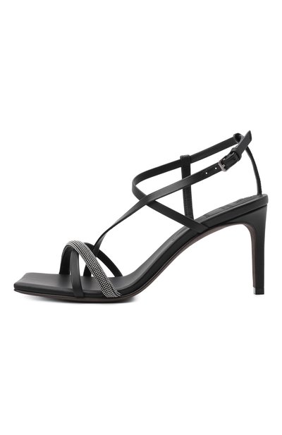 Кожаные босоножки BRUNELLO CUCINELLI, арт. MZ0PC2165, фото 4
