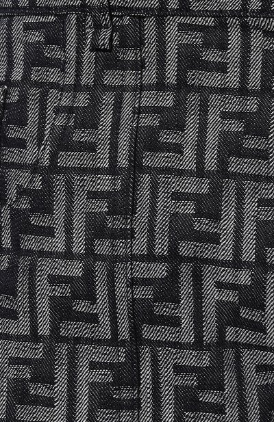 Хлопковые шорты FENDI темно-синего цвета по цене 107500 руб., арт. FLP307/AMZ3/F0ZNZ, фото 5 Хлопковые шорты FENDI, арт. FLP307/AMZ3/F0ZNZ, фото 5