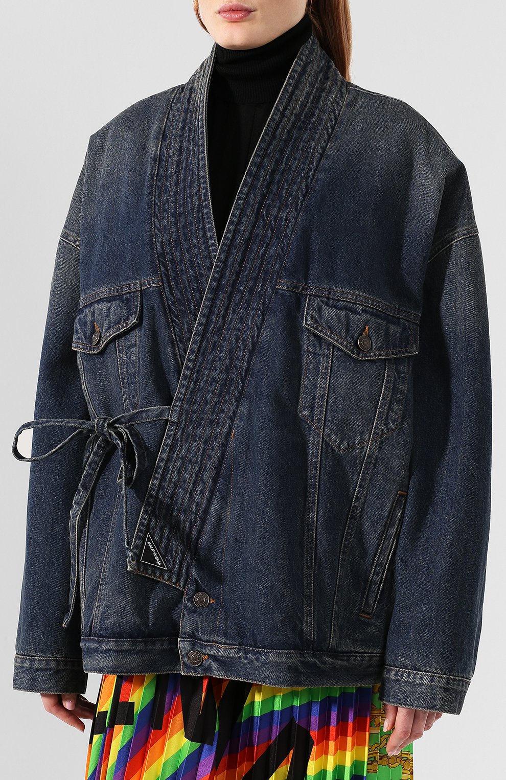 Джинсовая куртка BALENCIAGA, арт. 583429/TAP04, фото 3