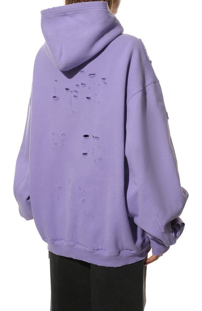 Хлопковое худи BALENCIAGA, арт. 659403/TKVB6, фото 4