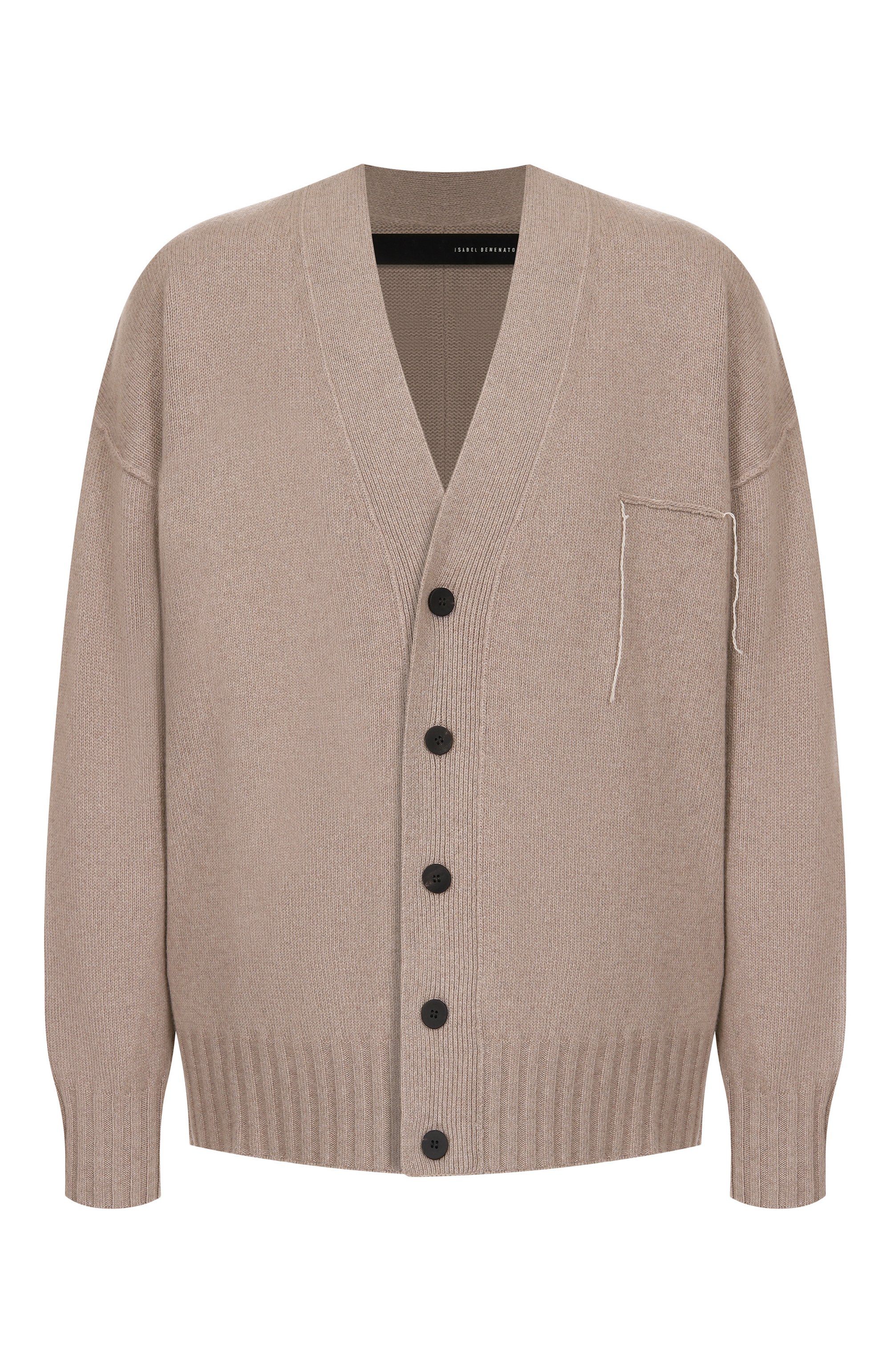 Кардиган из кашемира и шерсти ISABEL BENENATO, арт. UK23F25, фото 1
