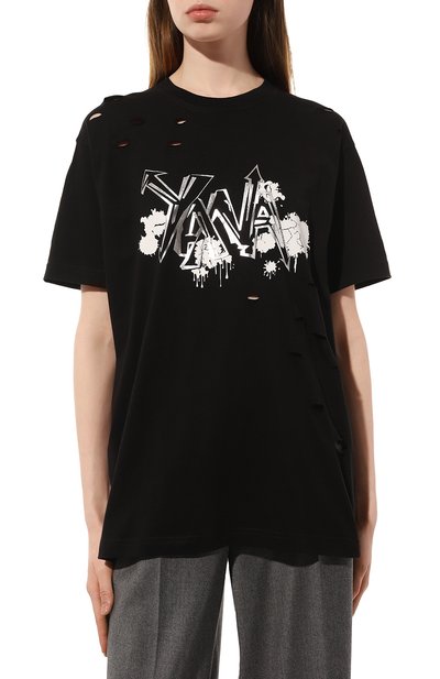 Хлопковая футболка YANA DRESS, арт. 1-17-016-900ПД, фото 3