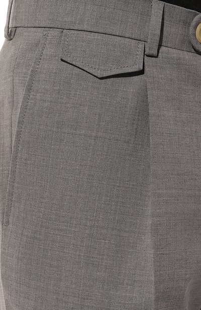 Шерстяные брюки WINDSOR серого цвета по цене 33100 руб., арт. 13 SILVI/10014494, фото 5 Шерстяные брюки WINDSOR, арт. 13 SILVI/10014494, фото 5