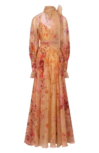 Женское шел ковое платье ZUHAIR MURAD, арт. SDR26028/0RSI011