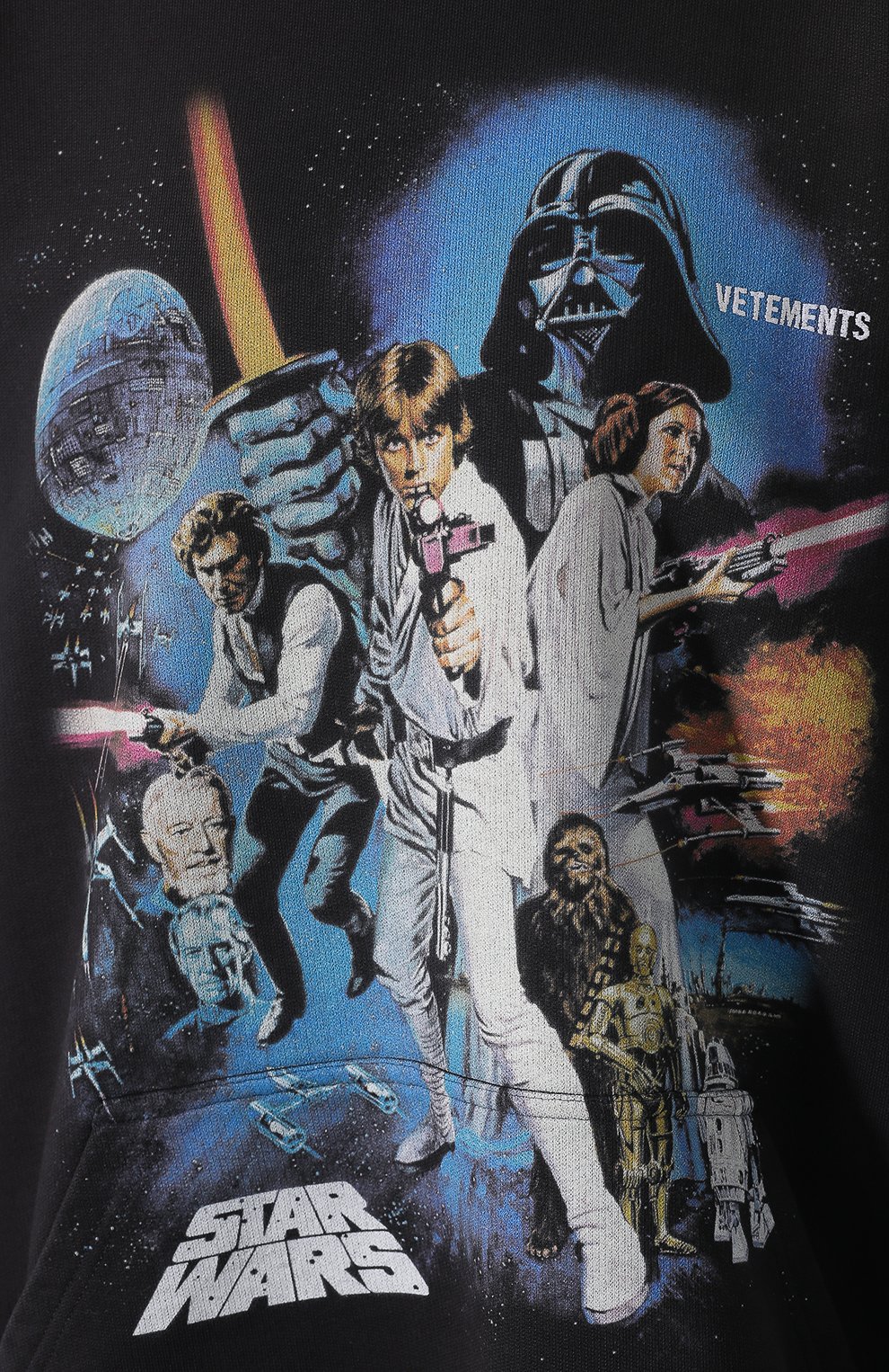 Хлопковое худи star wars x vetements VETEMENTS, арт. USW21TR014 1601/W, фото 5