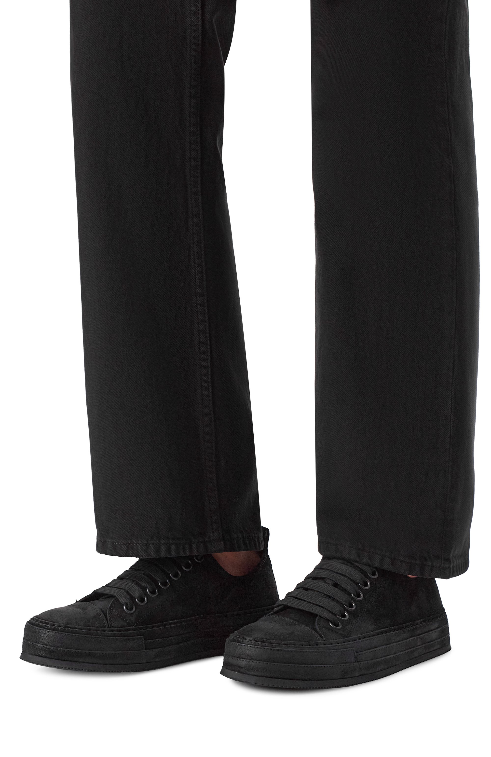 Замшевые кеды nono ANN DEMEULEMEESTER, арт. B0012569/LT147, фото 2