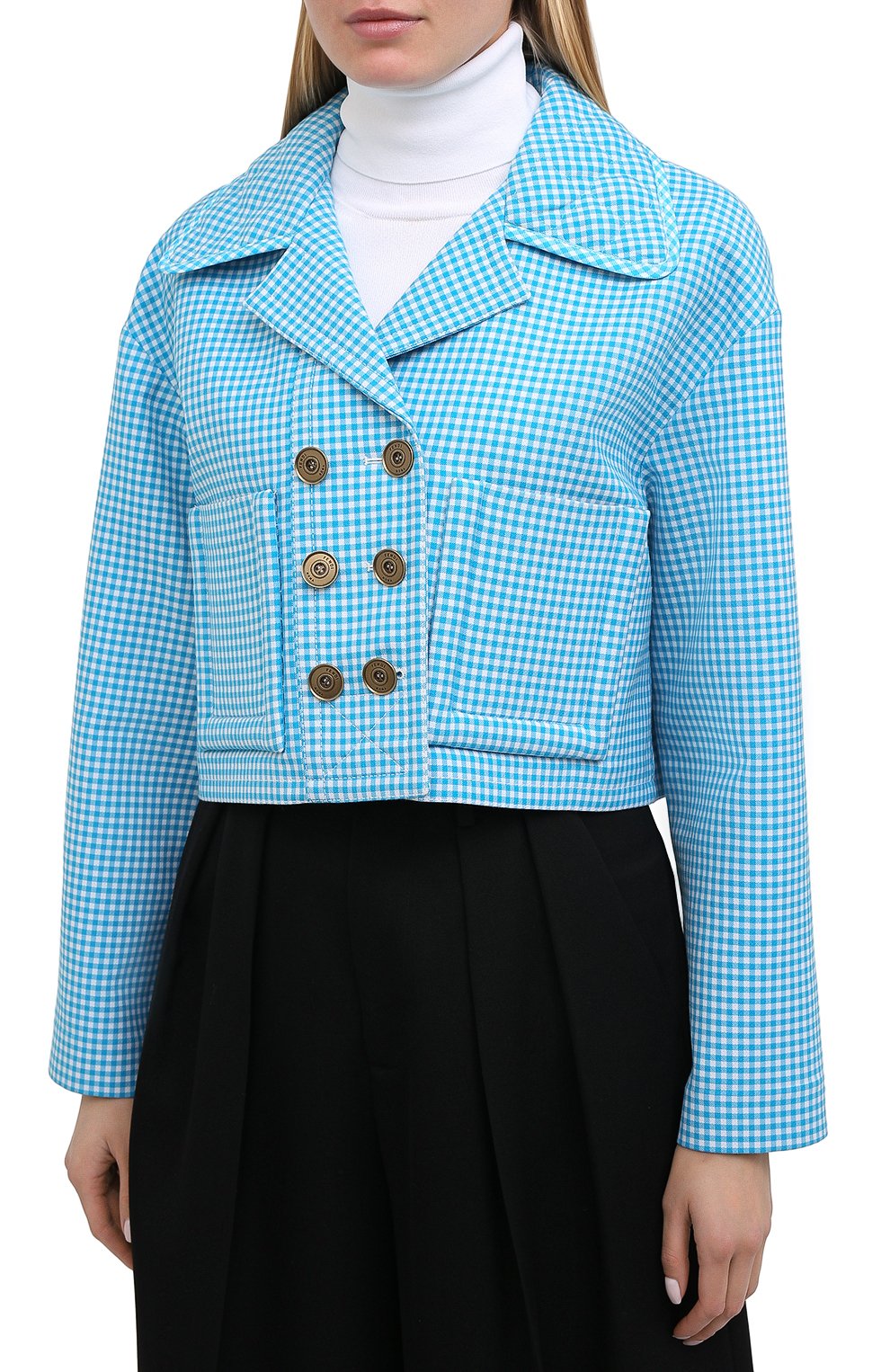 Шерстяной жакет FENDI, арт. FJ7095 AC6R, фото 3