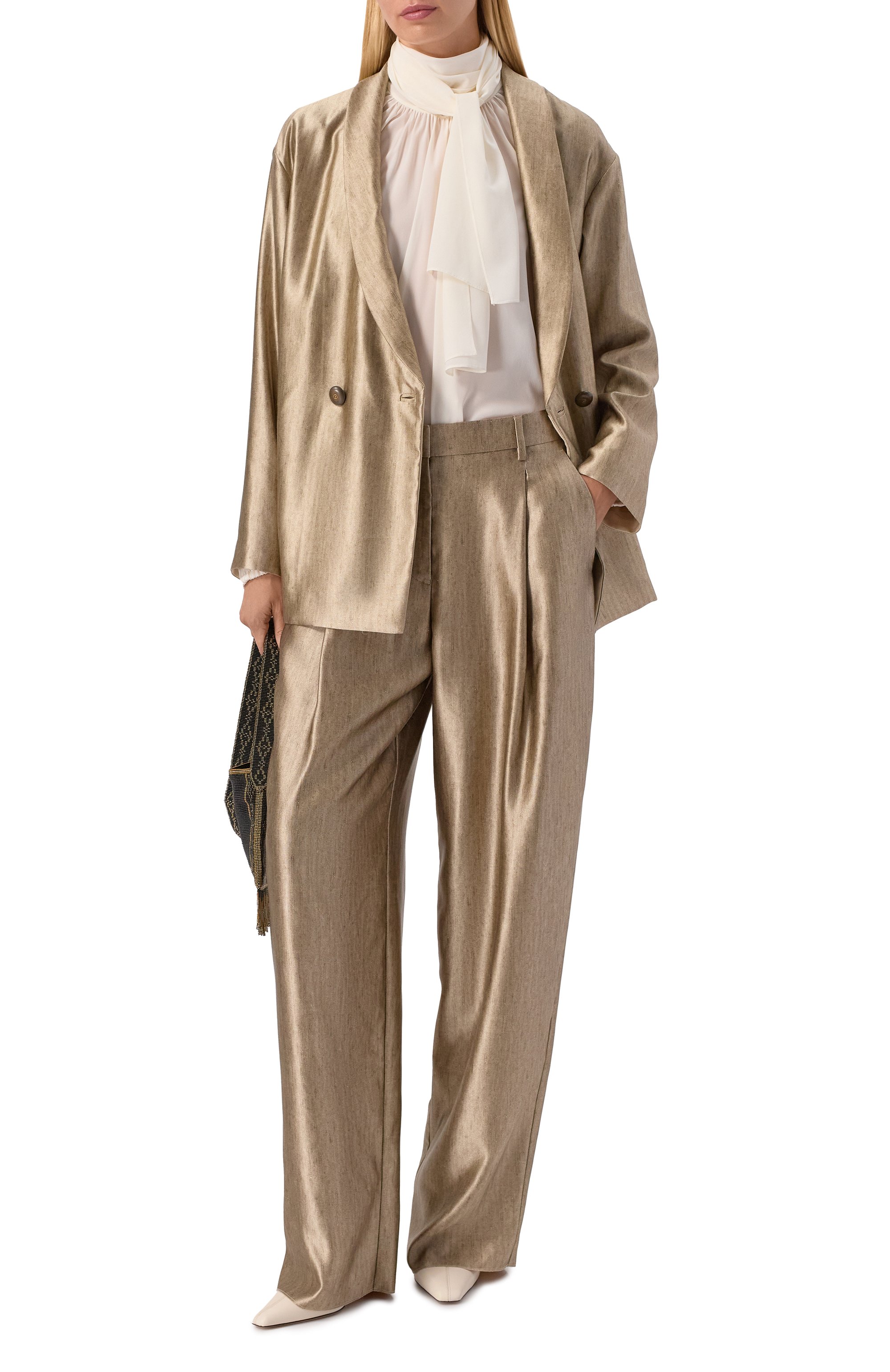 Шелковый жакет GIORGIO ARMANI, арт. GW002825/TE20145, фото 2